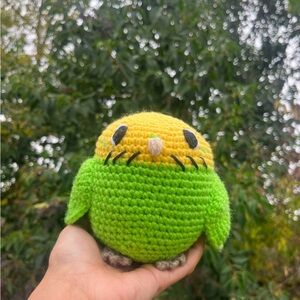 Handmade Crochet Parrot Plush
